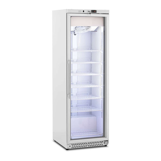 Congelatore verticale di grandi dimensioni con grande capacità refrigerante R290 (volume: 380 litri potenza: 425 watt porta a doppio vetro) 14_0005264