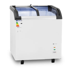 Congelatore orizzontale professionale di grandi dimensioni (volume: 180 litri, refrigerante: r290, potenza: 180 watt, range di temperatura: -30 – 5 °C, materiali: acciaio/alluminio) 14_0005274