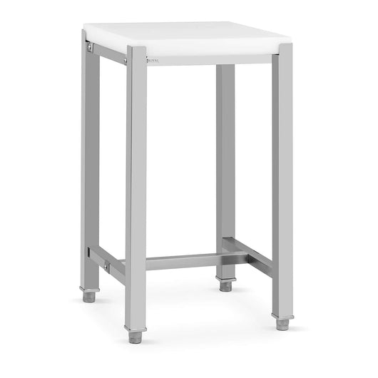 Ceppo da macellaio 40 x 50 cm altezza di lavoro 865 cm acciaio inox / plastica (polietilene) 14_0004511