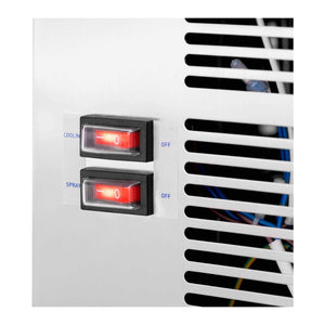 Distributore di bevande refrigerate 3 x 10 litri fontana di succo con rubinetto (capacità: 3 x 10 l, potenza: 320 w, funzioni: refrigerazione, agitazione) 14_0005301