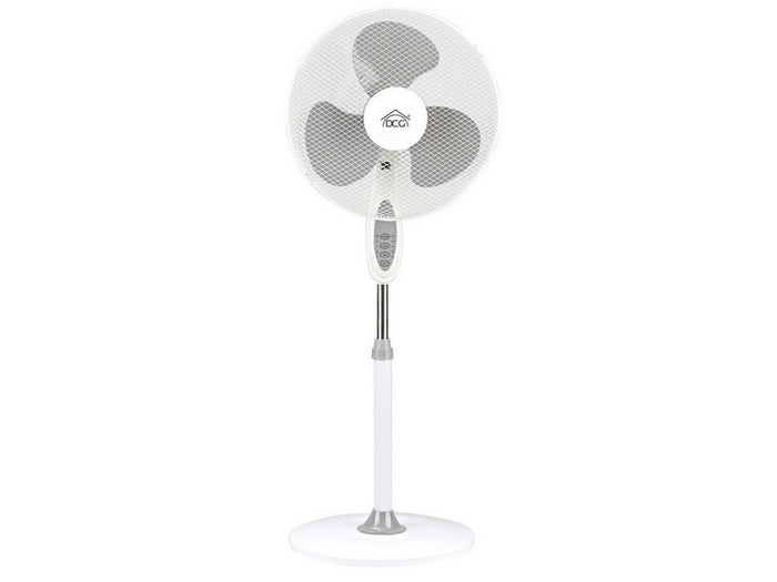 ventilatore da pavimento 45 w ï cm. 40 con telecomando cod:ferx.vit52810