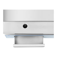 Plancha elettrica professionale in acciaio inox per tavolo ristorante 1 fuoco 55 x 40 cm (3.000 watt, 550 x 400 mm, liscia) 14_0004070