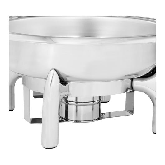 Scaldavivande tondo con oblò 5,5 litri 1 fuoco inox 14_0004238