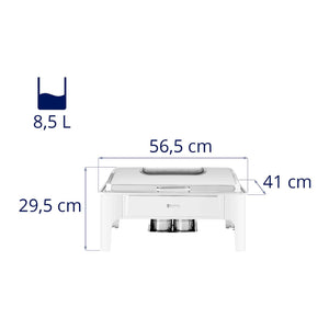Scaldavivande 8,5 litri oblò inox 2 fuochi 14_0004242