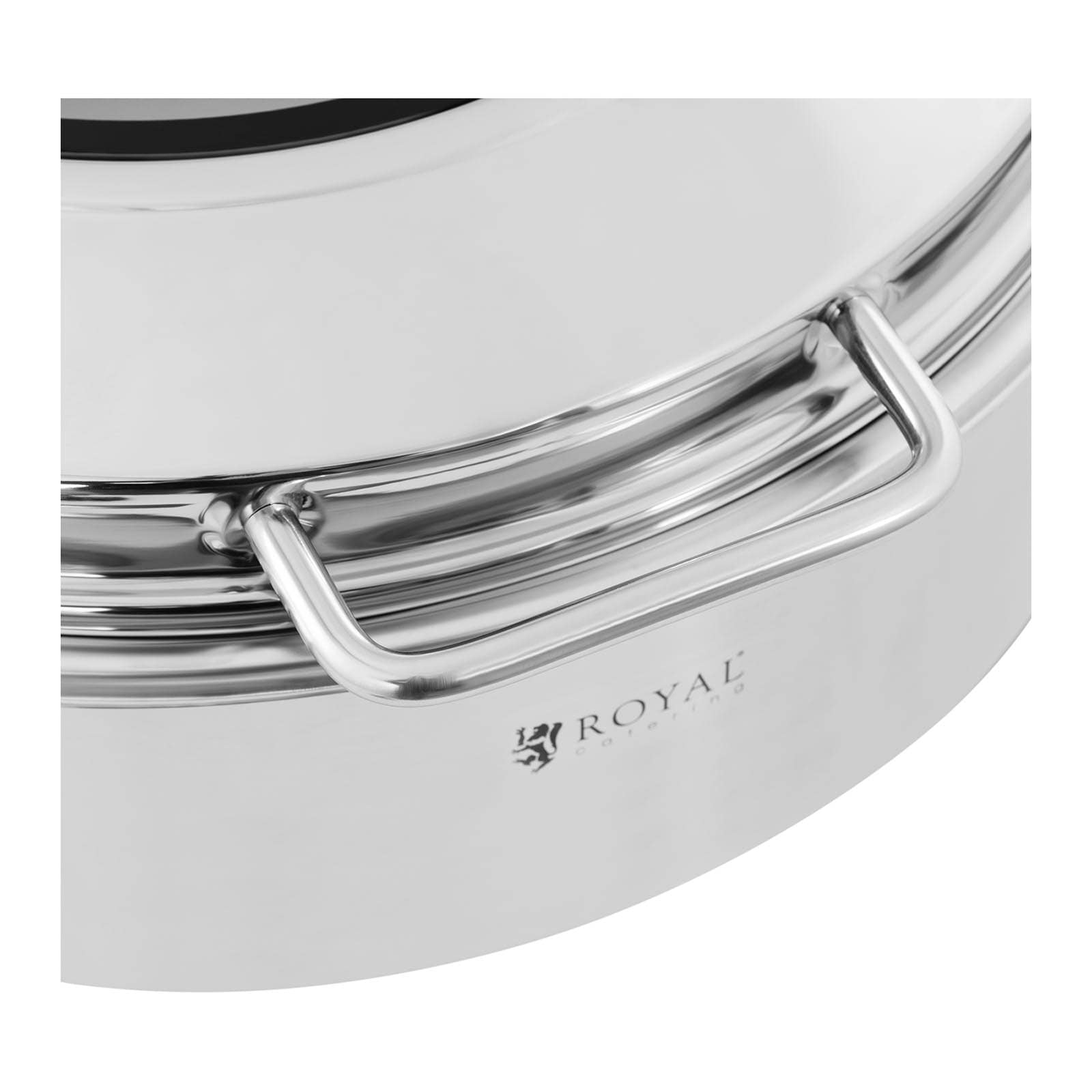 Scaldavivande tondo 5,8 litri oblò inox 1 fuoco 14_0004244