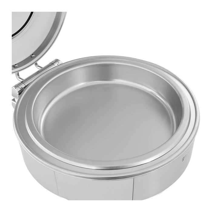 Scaldavivande tondo 5,8 litri oblò inox 1 fuoco 14_0004244