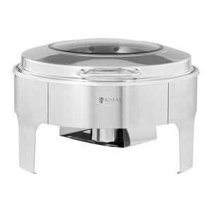 Scaldavivande tondo 5,8 litri oblò inox 1 fuoco 14_0004244