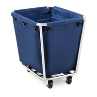 Carrello portabiancheria sporca con ruote (volume: 300 litri 4 ruote telaio in acciaio inox sacco in plastica (PVC)) 14_0004378