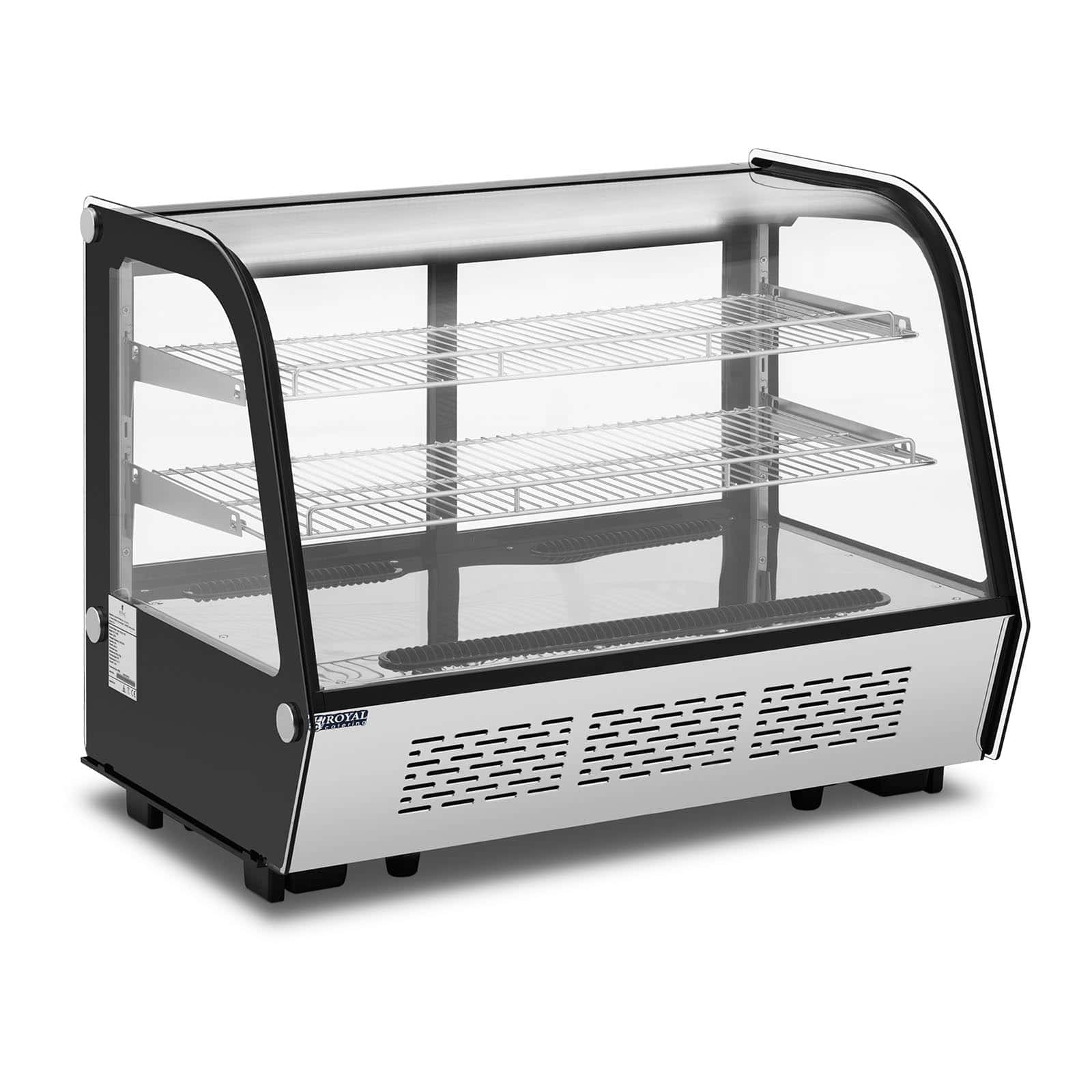 Vetrina refrigerata - 160 litri - 3 livelli - inox 14_0005385