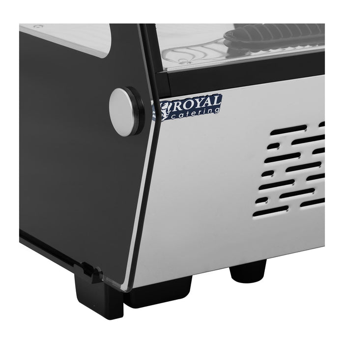 Vetrina refrigerata - 160 litri - 3 livelli - inox 14_0005385