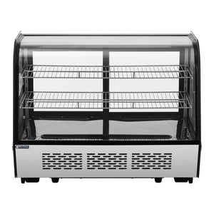 Vetrina refrigerata - 160 litri - 3 livelli - inox 14_0005385