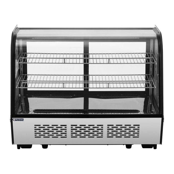 Vetrina refrigerata - 160 litri - 3 livelli - inox 14_0005385