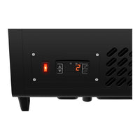 Vetrina refrigerata 100 litri 3 livelli plastica vetro temperato nero 14_0005388