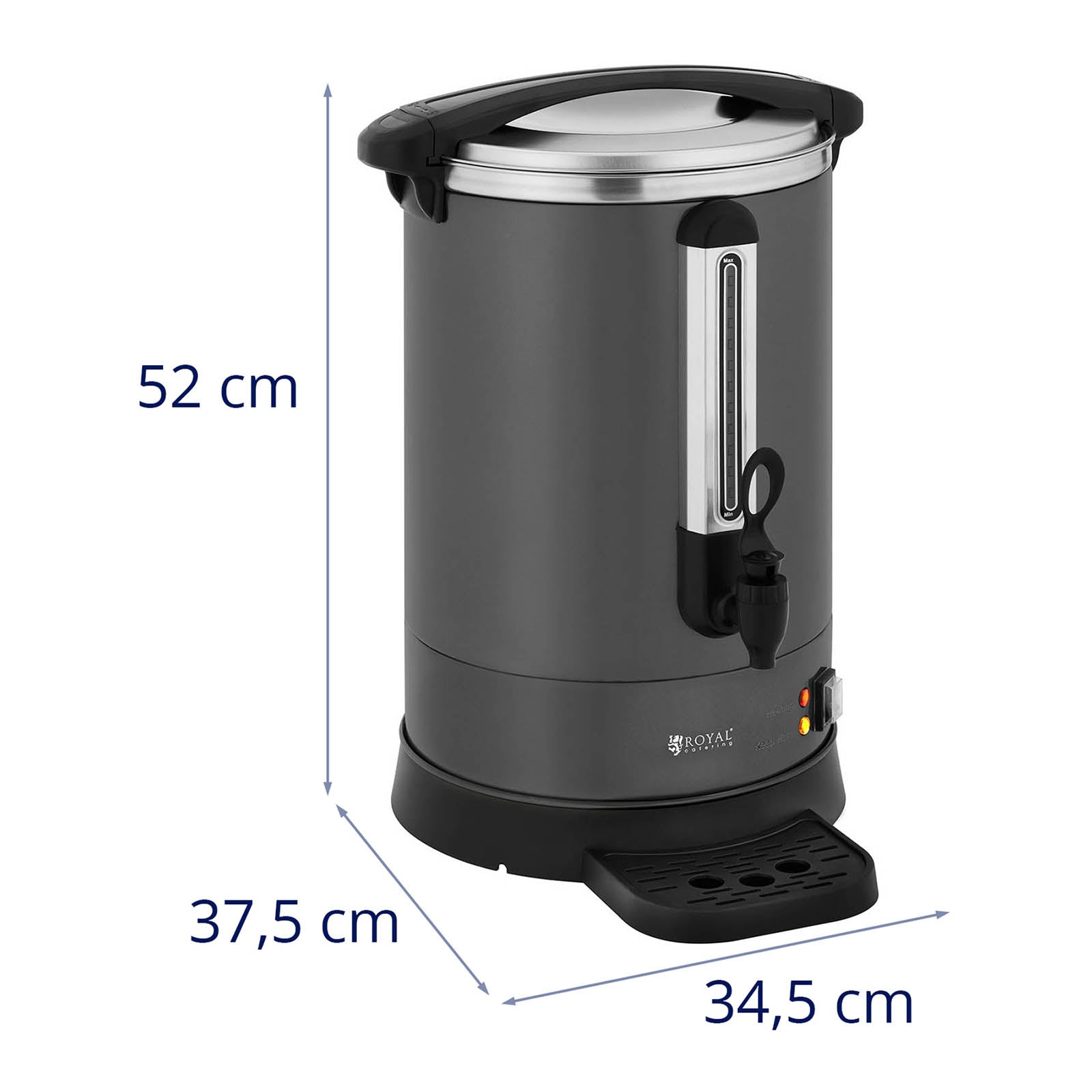 Macchina da caffè con filtro macchina da caffè con filtro caffettiera professionale caffettiera elettrica 14 litri acciaio inossidabile 14_0004682