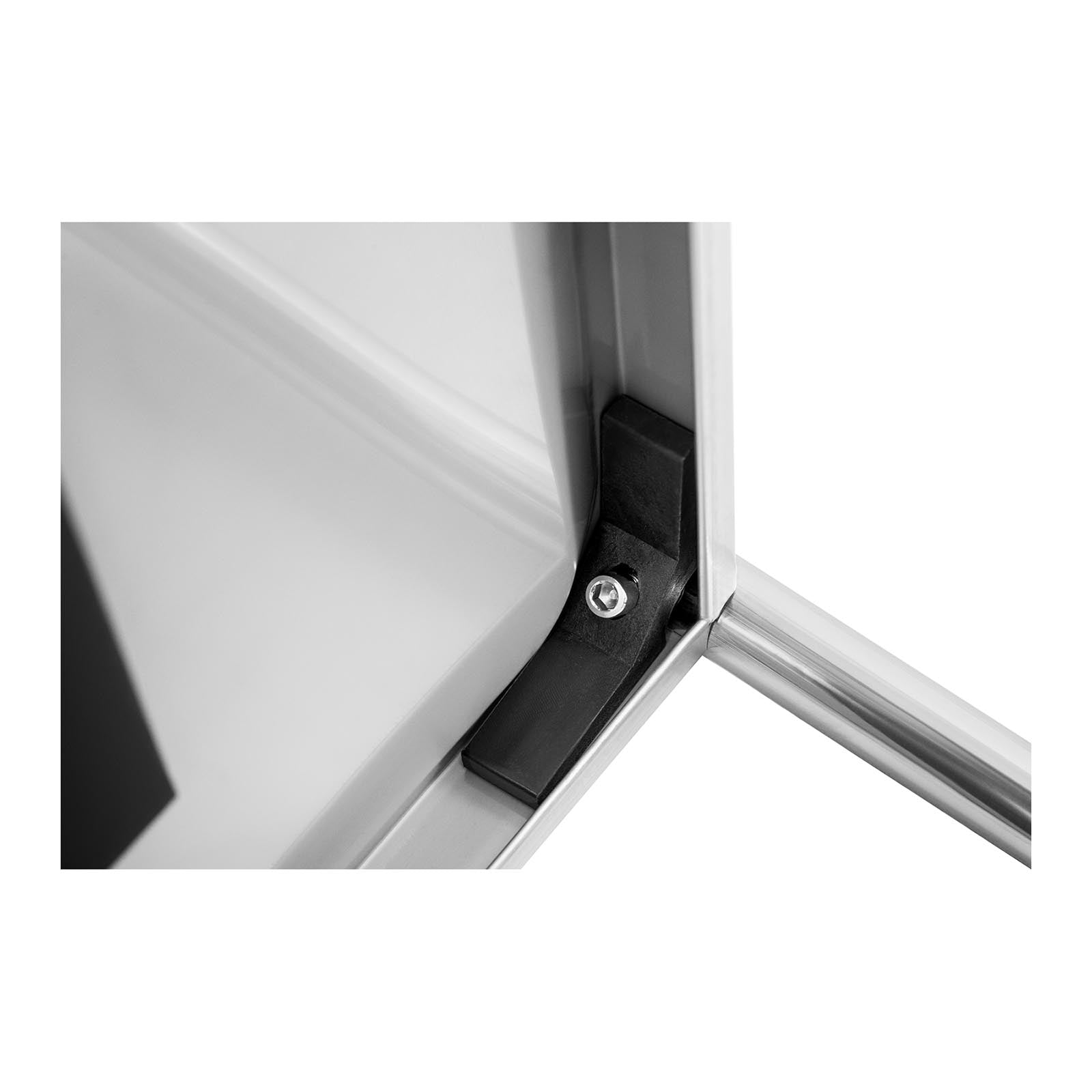 Carrello di servizio 3 teglie fino a 60 kg superficie 82 x 50 cm professionale inox 14_0005032