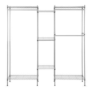 Appendiabiti 190 x 45 x 195 cm Appendiabiti robusto da 210 kg appendiabiti in metallo 14_0005195