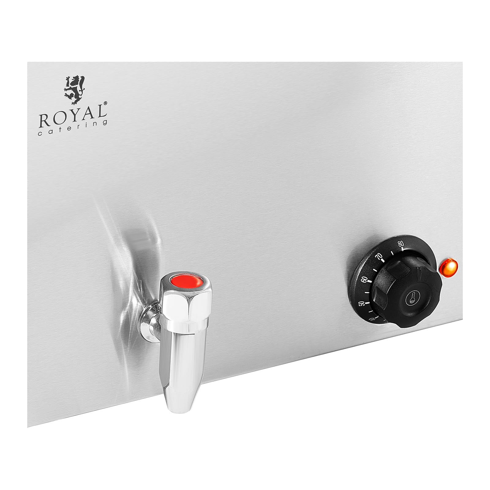 Bagnomaria - 600 watt - 6 x GN 1/6 - rubinetto di scarico 14_0004221