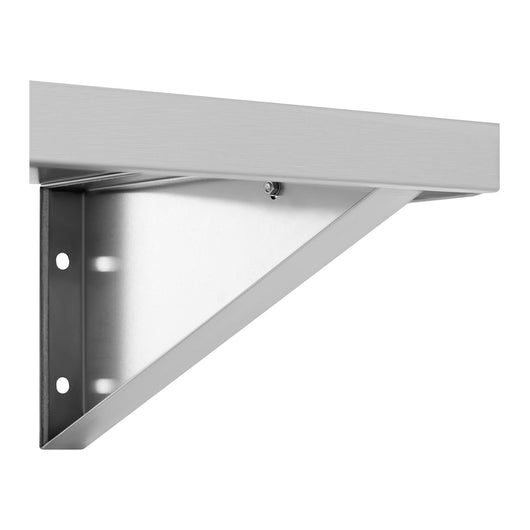 Mensola da parete in acciaio inox 100 x 40 cm fino a 80 kg mensola da parete industriale mensola da parete 14_0005152