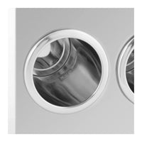 Scaldasalse 2 x 1 litro pannello di controllo nella parte inferiore acciaio inox 14_0004263