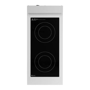 Piano cottura a induzione 8500 Watt 2 piastre vano conservazione 260°C Piano cottura elettrico Piano cottura a induzione 14_0004121