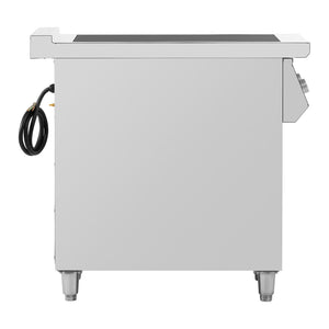 Piano cottura a induzione 8500 Watt 2 piastre vano conservazione 260°C Piano cottura elettrico Piano cottura a induzione 14_0004121