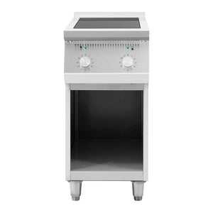 Piano cottura a induzione 8500 Watt 2 piastre vano conservazione 260°C Piano cottura elettrico Piano cottura a induzione 14_0004121