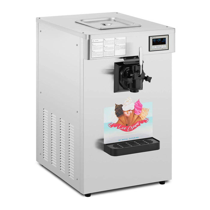 Macchina per gelato italiano 1150 watt 18 l/h 1 gusto macchina per gelato italiano professionale macchina per gelato italiano economica 14_0004900
