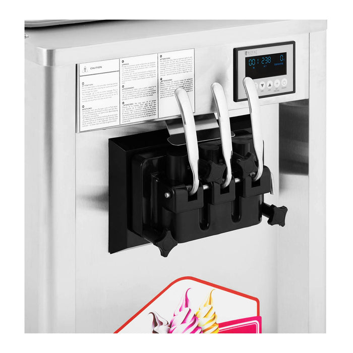 Macchina per gelato italiano 1150 watt 18 l/h 1 gusto macchina per gelato italiano professionale macchina per gelato italiano economica 14_0004901