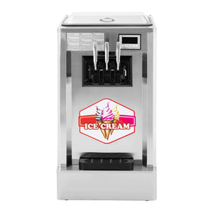 Macchina per gelato italiano 1150 watt 18 l/h 1 gusto macchina per gelato italiano professionale macchina per gelato italiano economica 14_0004901