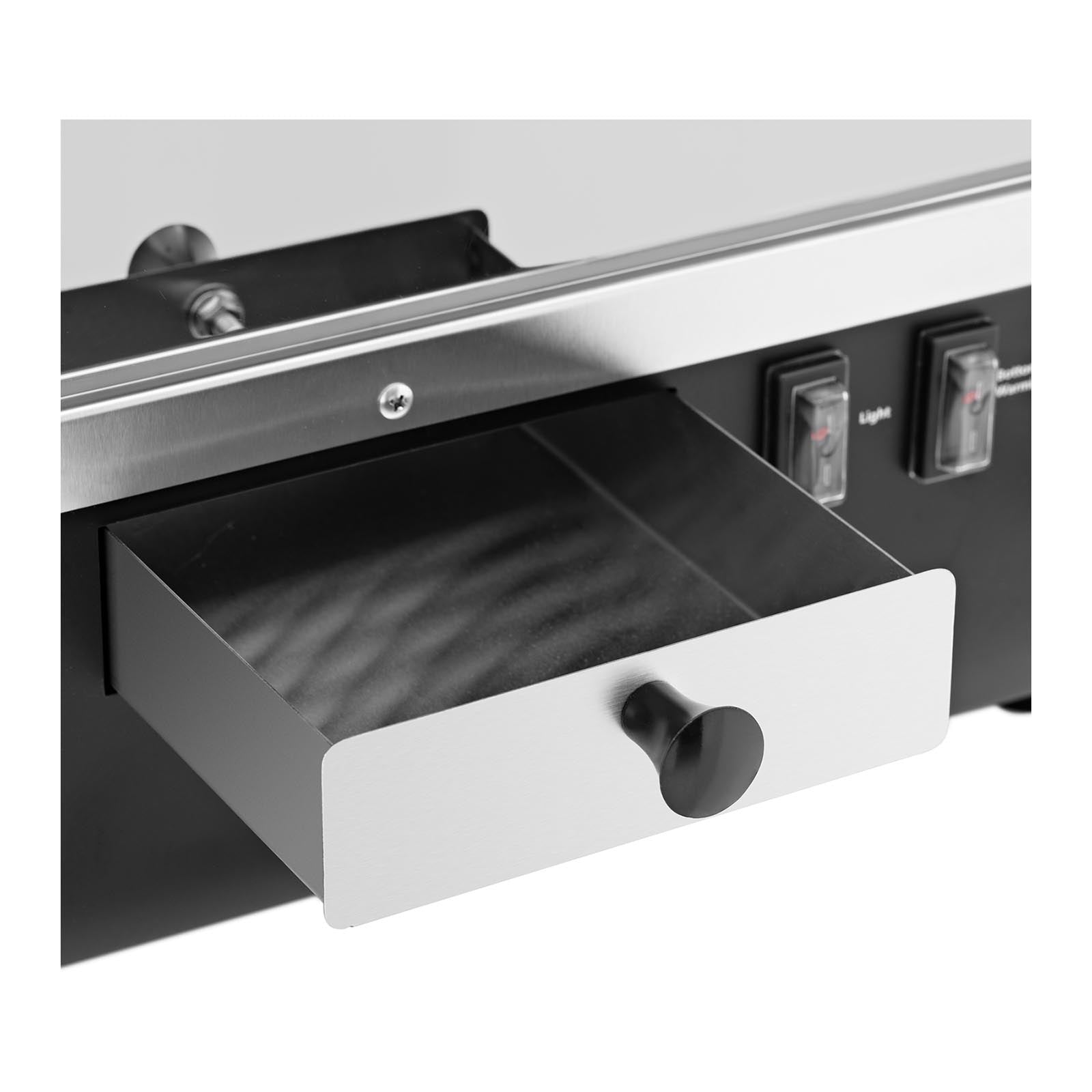 Scaldanacho dal design moderno 99 litri - 50 - 60 °C - nero 14_0004905