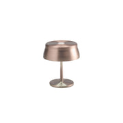 Zafferano Sister Light Mini Wi-fi Lampada a led smart da tavolo Rame ricaricabile e dimmerabile