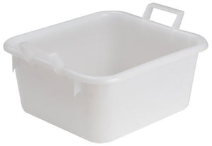 bacinella quadra bianca lt. 15 - cm. 38x36x17 h cod:ferx.vit23706