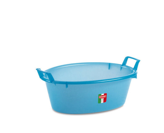 bacinella ovale azzurra lt. 75 - ï cm. 80x31 h cod:ferx.vit31895