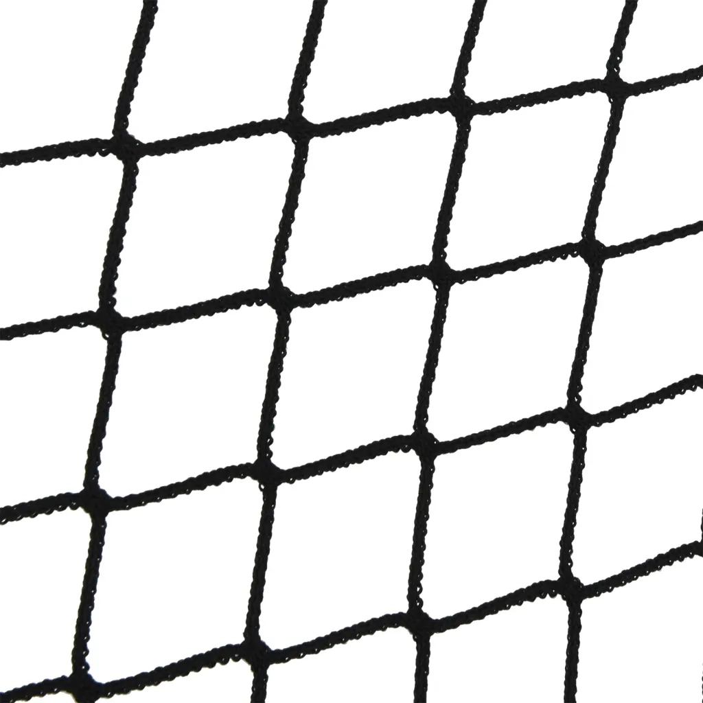 Rete per Rimorchio con Corda Elastica Nero 4x2,5 m in PP