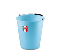 secchio casalingo azzurro lt.12 - ï cm. 30x30 h cod:ferx.vit31898