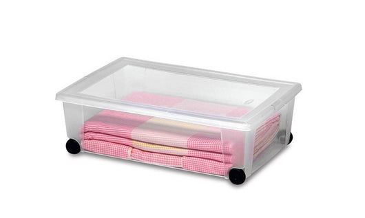 contenitore multiuso rollbox lt. 30 - cm. 59x39x18,5 h cod:ferx.vit31758