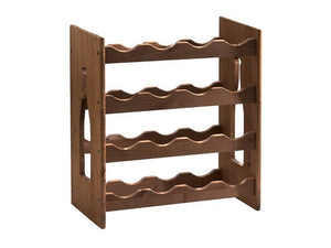 cantinetta in legno scuro 16 posti cm.42x25x50h cod:ferx.vit46856