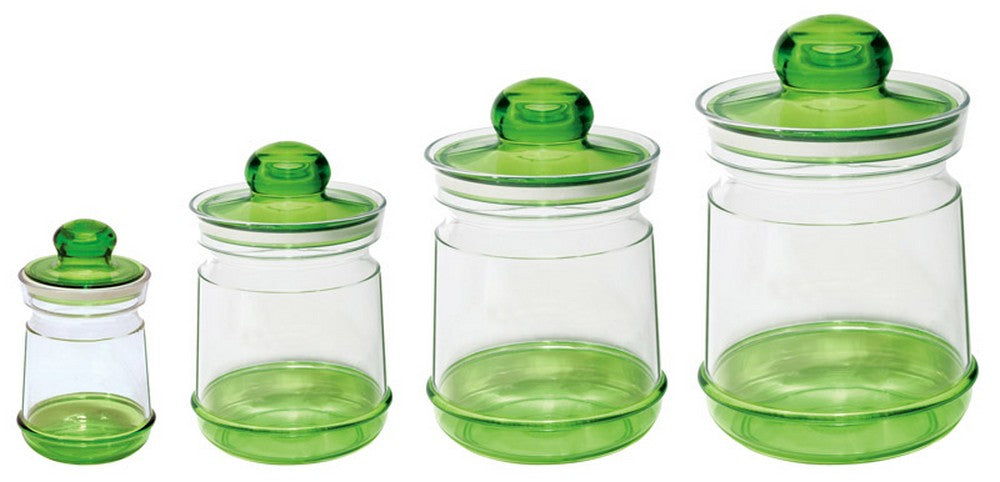 barattolo rotondo milleusi barocco ï cm.13x16 h lt.1 mod. grande cod:ferx.vit33624