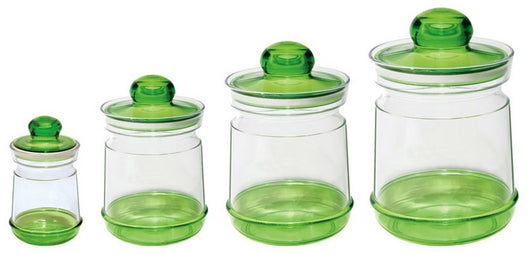 barattolo rotondo milleusi barocco ï cm.11x16 h lt.0,75 mod. medio cod:ferx.vit33519