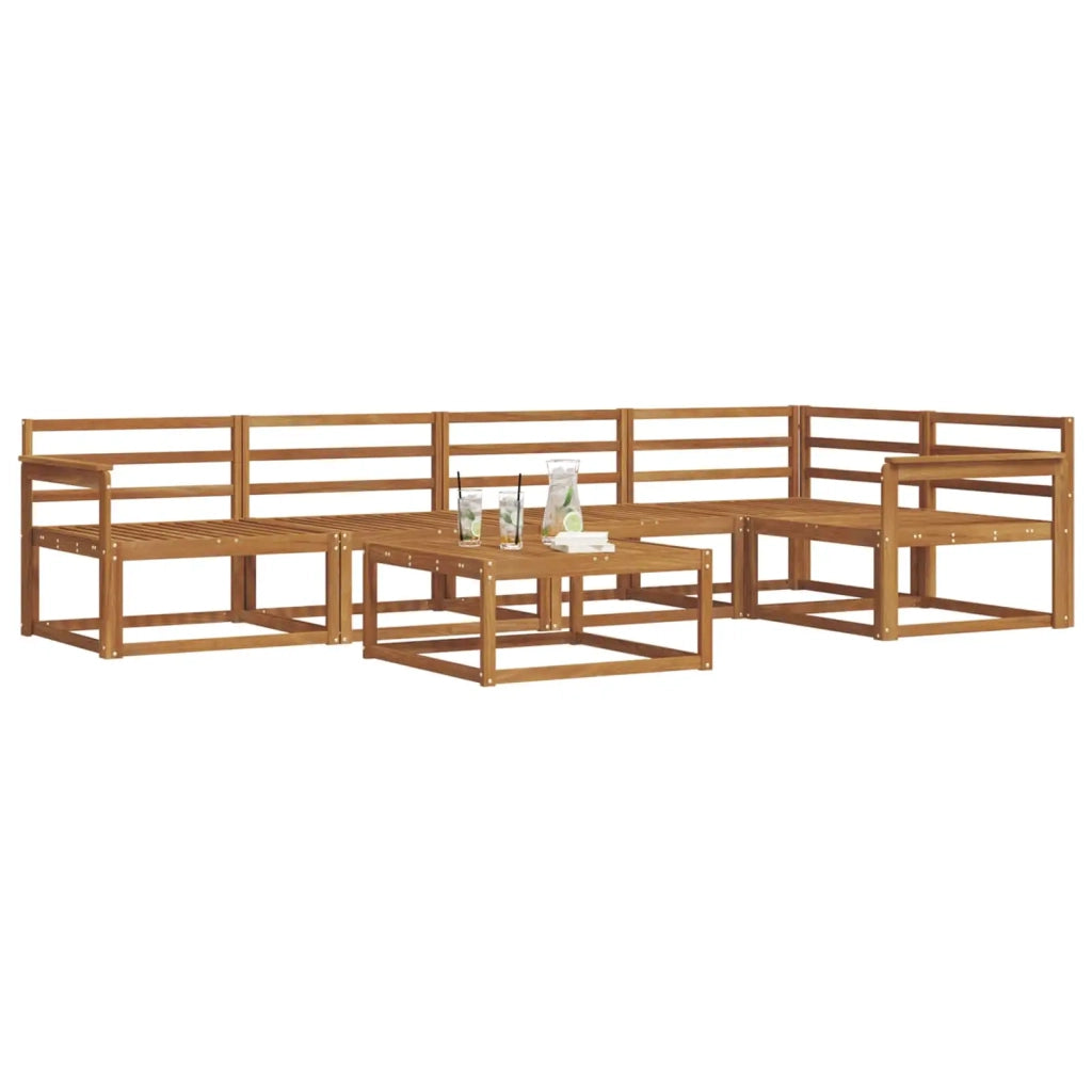 Set di divani da esterno 6 pcs Naturale 3367602