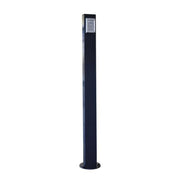 COLONNA GRIGIO SCURO RIVESTINA IN ACCIAIO PER PRASTEL H120 CM PRASTEL COF120-N