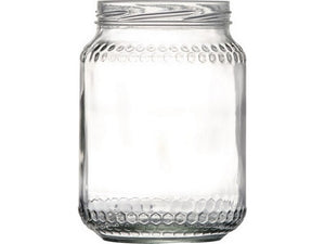 vaso vetro per alimenti miele imboccatura ï mm. 70 cc. 390 cod:ferx.vit52576