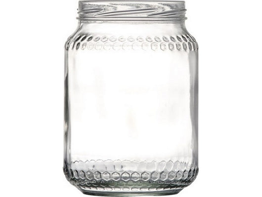 vaso vetro per alimenti miele imboccatura ï mm. 70 cc. 390 cod:ferx.vit52576