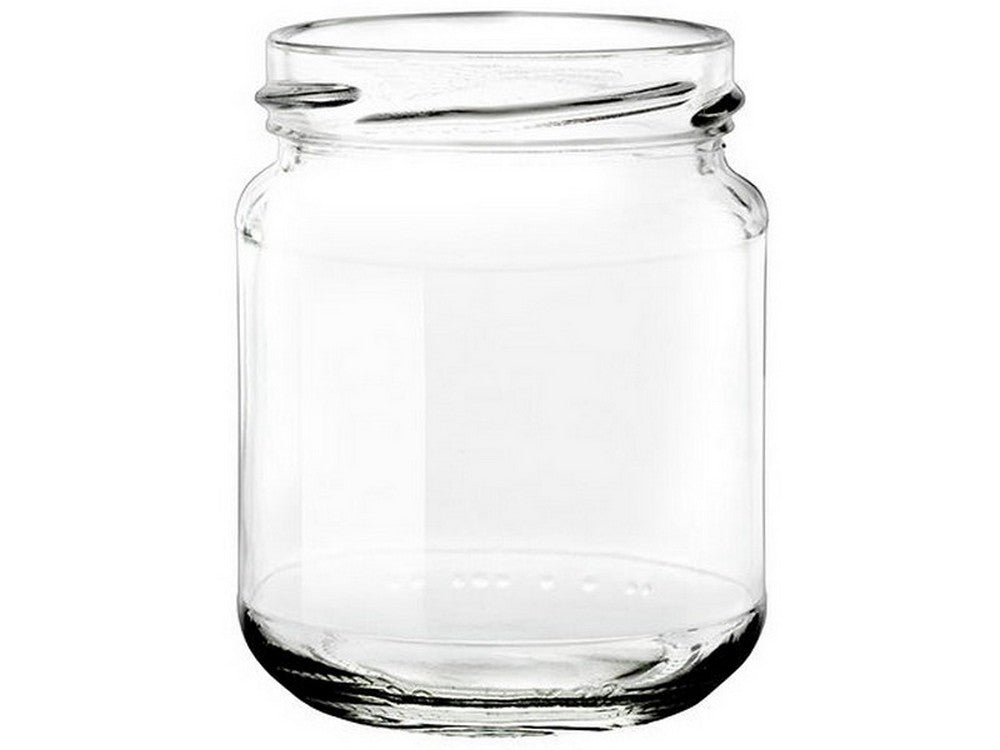 vaso vetro per alimenti standard imboccatura ï mm. 43 cc. 40 cod:ferx.vit52575