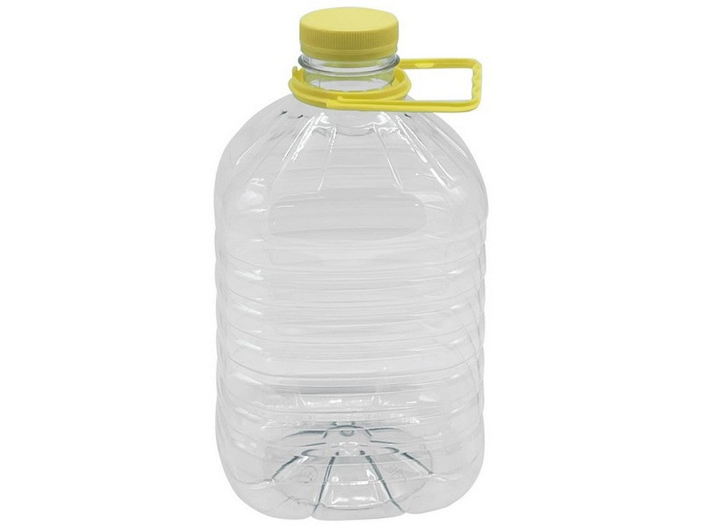 dama in plastica con maniglia e tappo pet lt. 5 cod:ferx.vit52555