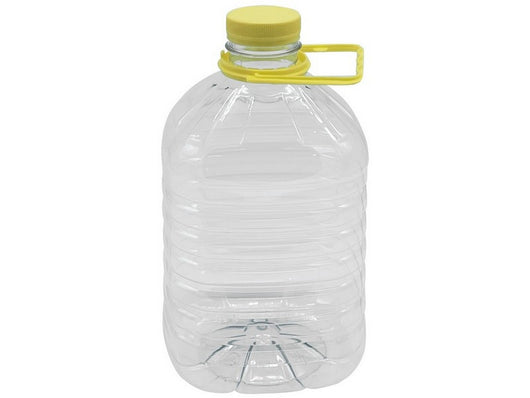 dama in plastica con maniglia e tappo pet lt. 5 cod:ferx.vit52555