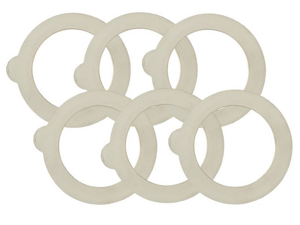 guarnizione per barattoli fido 6 pz.  ï mm. 90 cod:ferx.vit43793