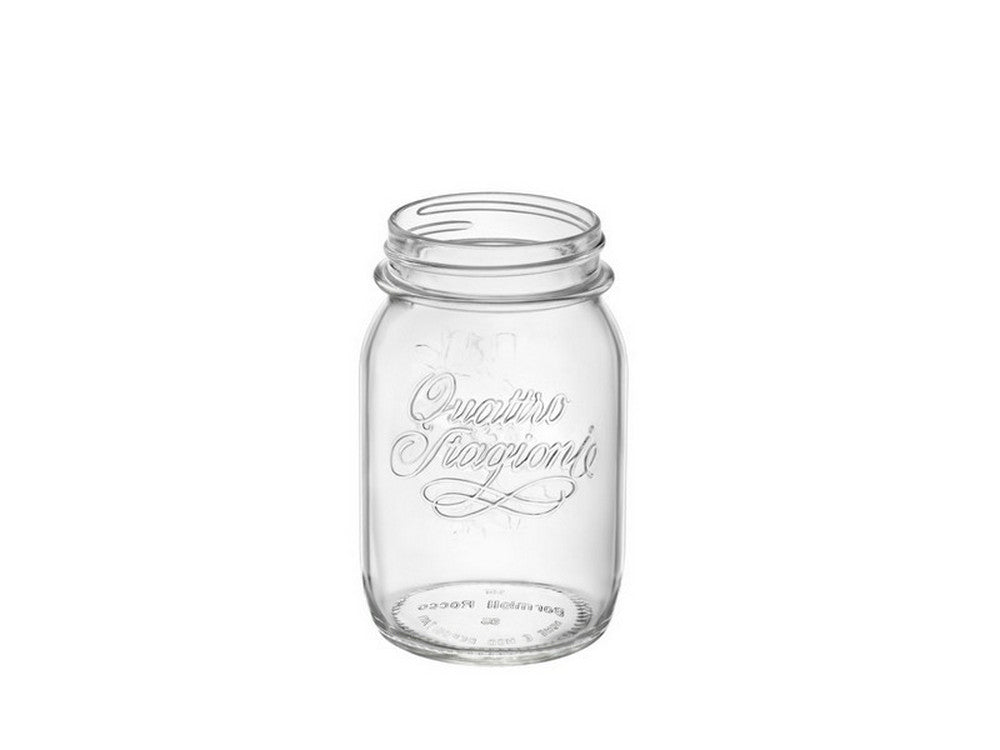 barattolo quattro stagioni  senza capsula ï cm.  9x13,5 h cl. 50 cod:ferx.vit38456