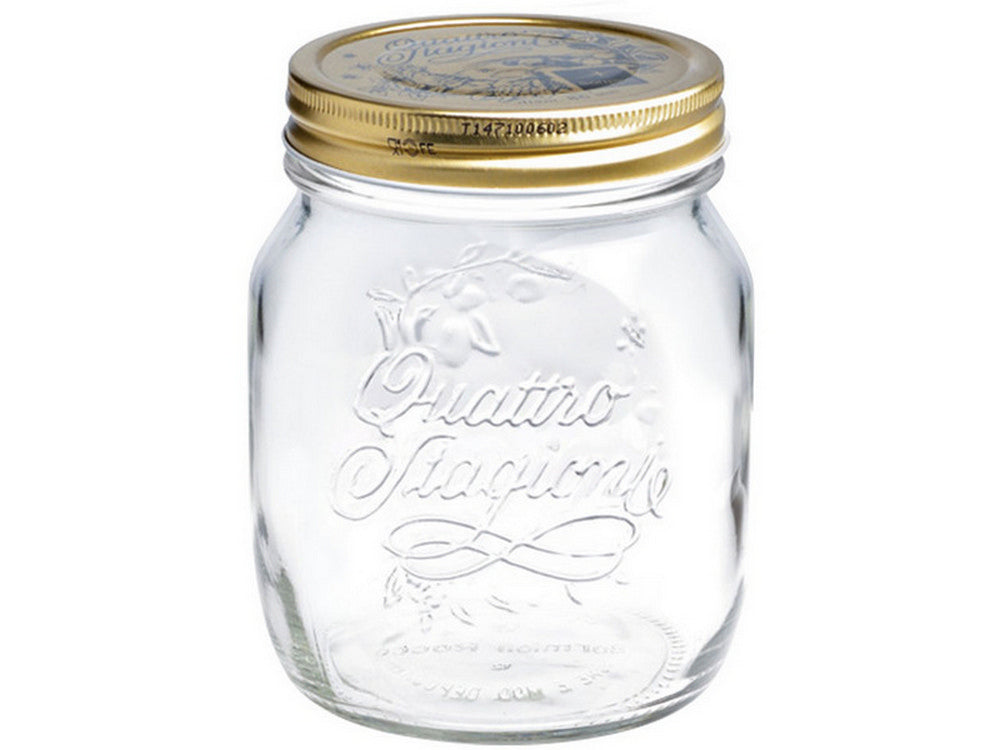 barattolo quattro stagioni con capsula ï cm.   8,6x9,5 h cl. 25 cod:ferx.vit38468