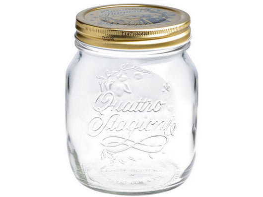 barattolo quattro stagioni con capsula ï cm.   8,6x9,5 h cl. 25 cod:ferx.vit38468